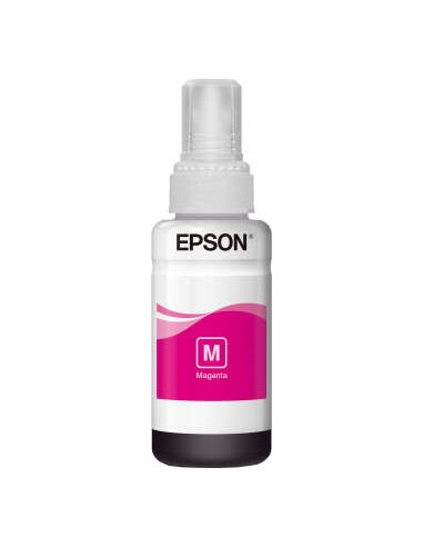 Epson T6643 Magenta Garrafa de Tinta Original - C13T664340