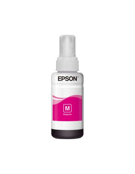 Epson T6643 Magenta Garrafa de Tinta Original - C13T664340