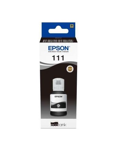Epson 111 Garrafa de Tinta Preta Pigmentada Original - C13T03M140