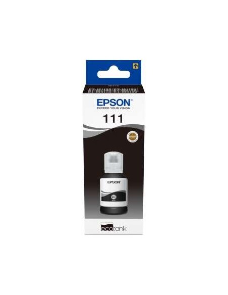 Epson 111 Garrafa de Tinta Preta Pigmentada Original - C13T03M140