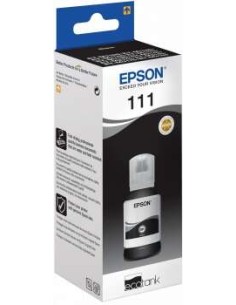Epson 111 Garrafa de Tinta Preta Pigmentada Original - C13T03M140 2