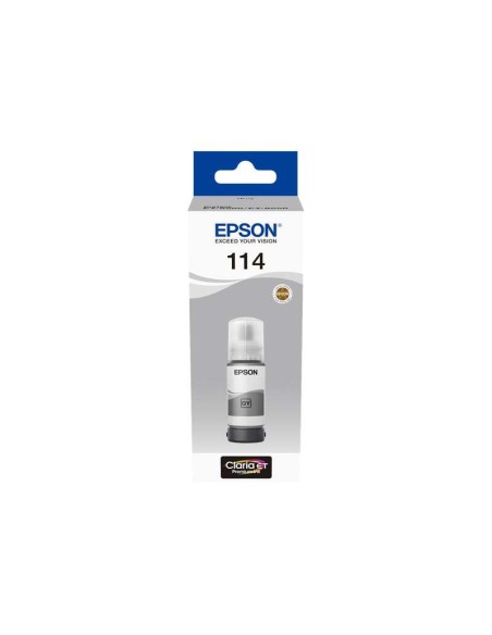 Epson 114 Cinza Garrafa de Tinta Pigmentada Original - C13T07B540