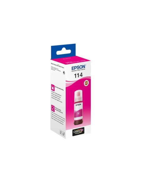 Epson 114 Magenta Garrafa de Tinta Pigmentada Original - C13T07B340