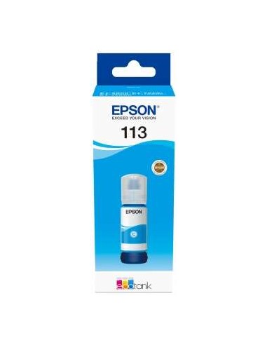 Epson 113 Ciano Garrafa de Tinta Pigmentada Original - C13T06B240