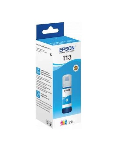 Epson 113 Ciano Garrafa de Tinta Pigmentada Original - C13T06B240