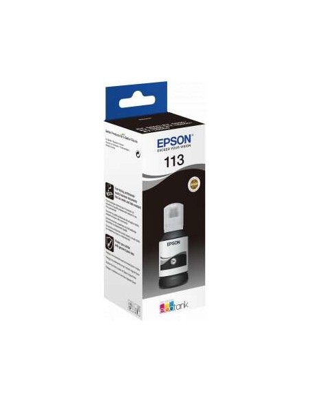 Epson 113 Preto Garrafa de Tinta Pigmentada Original - C13T06B140