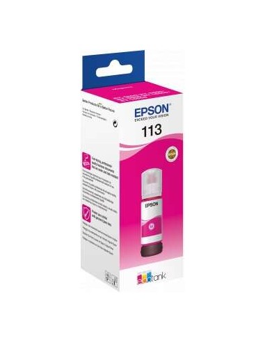Epson 113 Magenta Garrafa de Tinta Pigmentada Original - C13T06B340