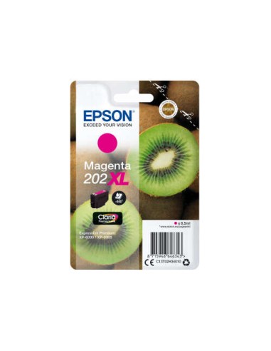 Epson 202XL Magenta Cartucho de Tinta Original - C13T02H34010