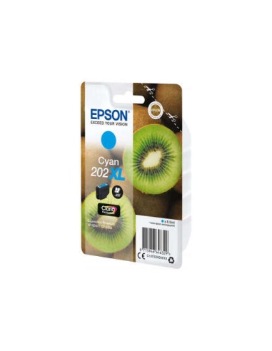 Epson 202XL Ciano Cartucho de Tinta Original - C13T02H24010