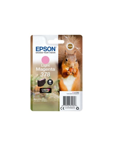 Epson 378 Magenta Light Cartucho de Tinta Original - C13T37864010