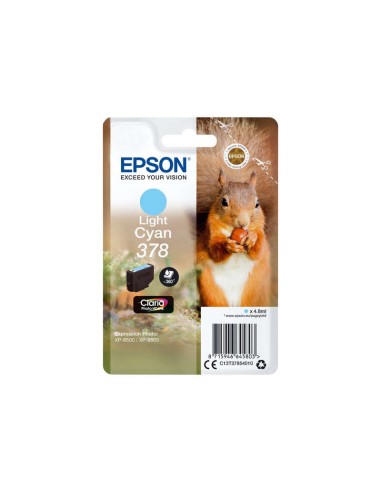 Epson 378 Cyan Light Cartucho de Tinta Original - C13T37854010