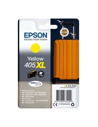 Epson 405XL Amarelo Cartucho de Tinta Original - C13T05H44010