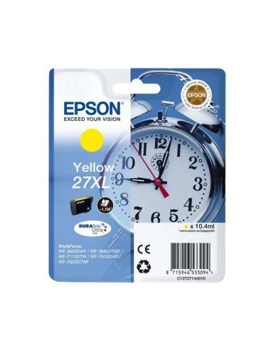 Epson T2714 (27XL) Amarelo Cartucho de Tinta Original - C13T27144012