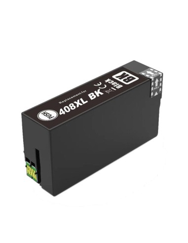 Epson 408L Preto Cartucho de Tinta Genérico - Substitui C13T09K14010