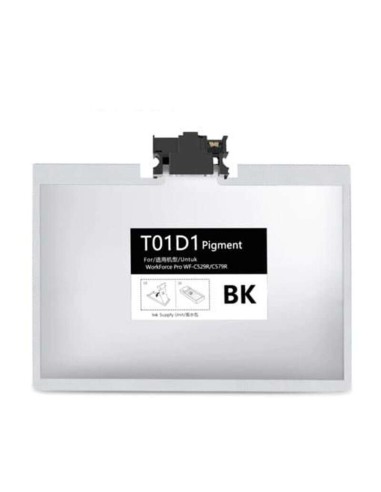 Epson T01D1/T01C1 Preto Cartucho de Tinta Pigmentada Genérico - Substitui C13T01D100/C13T01C100