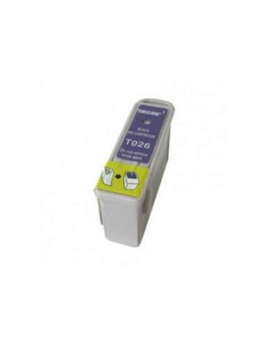 Epson T026 Preto Cartucho de Tinta Genérico - Substitui C13T02640110