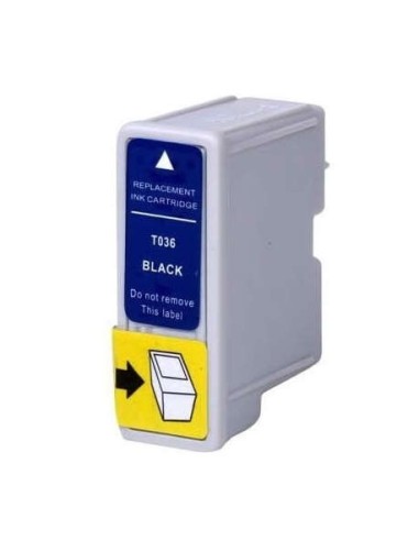 Epson T036 Preto Cartucho de Tinta Genérico - Substitui C13T03614010