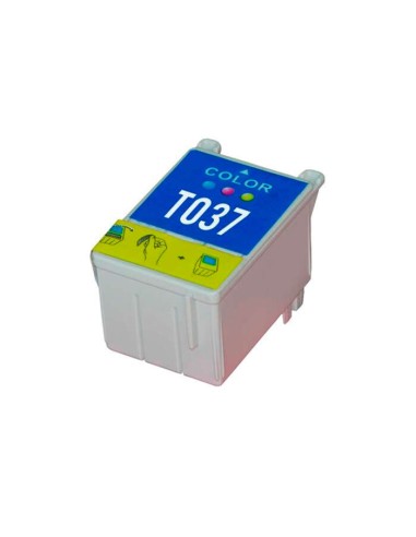 Epson T037 Cartucho de Tinta Colorido Genérico - Substitui C13T03704010