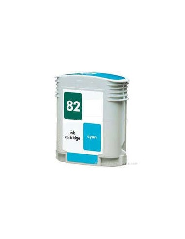 HP 82 Cyan Cartucho de Tinta Genérico - Substitui C4911A