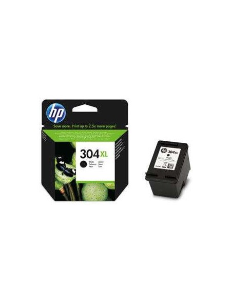 HP 304XL Preto Cartucho de Tinta Original - N9K08AE