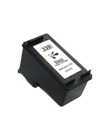 HP 339 Preto Cartucho de Tinta Re-manufaturado - Substitui C8767EE