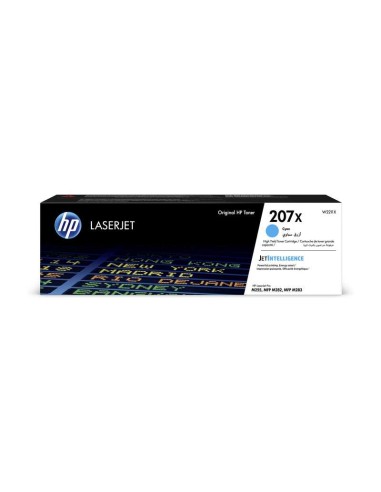 Cartucho de Toner Original HP W2211X Ciano - 207X