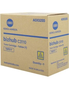 Konica Minolta TNP51 Amarelo Cartucho de Toner Original - TNP51Y/A0X5255