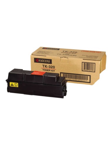 Kyocera TK320 Preto Cartucho de Toner Original - 1T02F90EUC