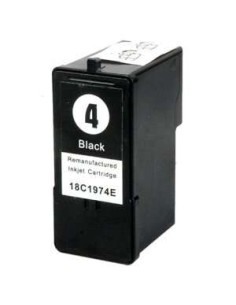 Lexmark 4 Preto Cartucho de Tinta Genérico - Substitui 18C1974E