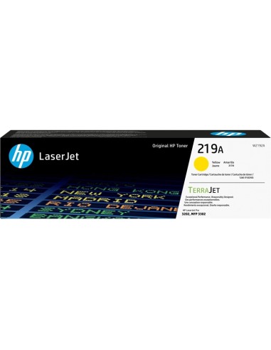Cartucho de Toner Original HP W2192A Amarelo - 219A