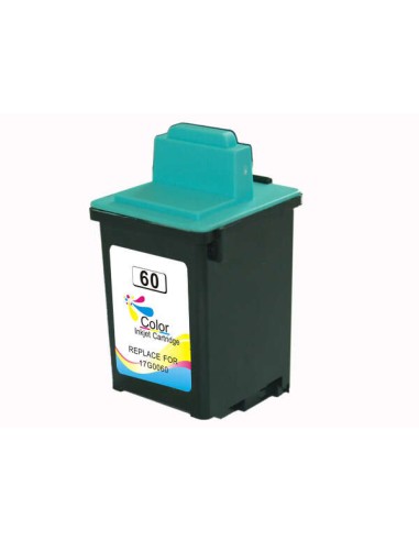 Lexmark 60 Cartucho de Tinta Colorido Genérico - Substitui 17G0060E