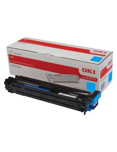 Tambor de Imagem Original OKI C911/C931 Ciano - 45103715