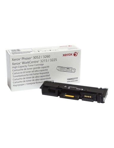 Cartucho de Toner Original Preto Xerox Phaser 3260/WorkCentre 3225 - 106R02777