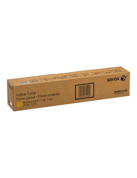 Cartucho de Toner Original Xerox WorkCentre 7120/7125/7220/7225 Amarelo - 006R01458