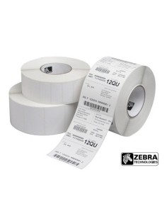 Zebra Z-Select 2000T Pacote de 12 Rolos de Etiquetas Térmicas Originais 102x76mm - Adesivo Permanente - 930 Unidades por Rolo -