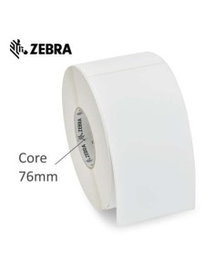 Zebra Z-Perform 1000D Pacote de 6 Rolos de Etiquetas Térmicas Originais 76x25mm - Adesivo Permanente - 5.180 Unidades por Rolo