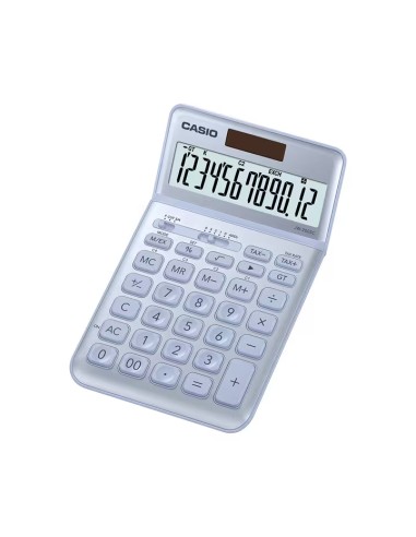 Calculadora de Mesa Casio JW-200SC 12 Dígitos Inclinação Ajustável - Símbolos de Comando de Função - Memória Total Geral e Inde