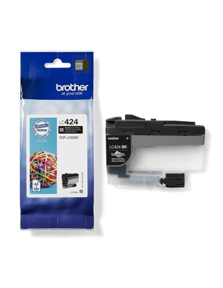 Brother LC424 Preto Cartucho de Tinta Original - LC424BK
