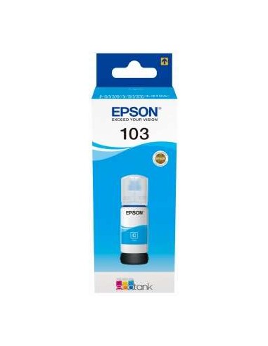 Epson 103 Ciano Garrafa de Tinta Original - C13T00S24A10