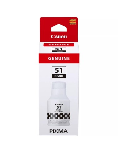 Canon GI51 Preto Garrafa de Tinta Original - GI51PGBK/4529C001