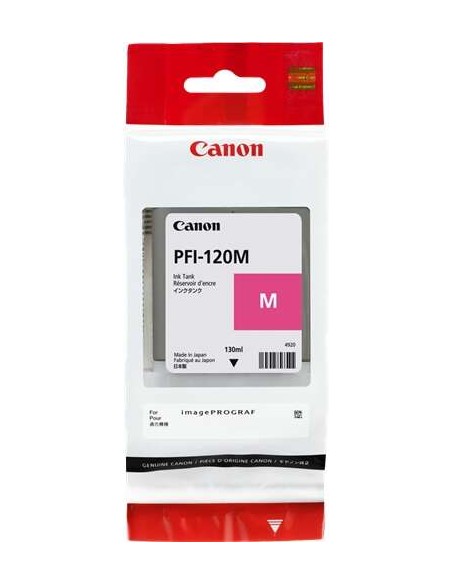 Canon PFI120 Magenta Cartucho de Tinta Original - 2887C001