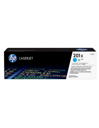 HP CF401X Cartucho de Toner Ciano Original - 201X