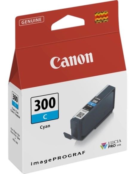Canon PFI300 Cyan Cartucho de Tinta Original - 4194C001/PFI300C