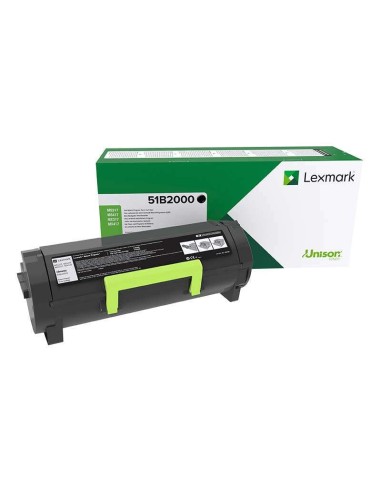 Cartucho de Toner Original Lexmark MS317/MS417/MS517/MS617/MX317/MX417/MX517/MX617 Preto - 51B2000