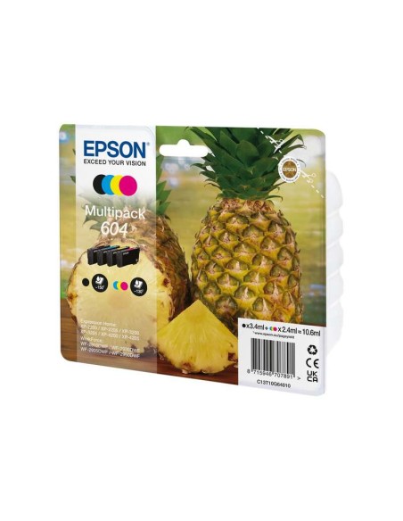 Epson 604 Pack de 4 Cartuchos de Tinta Originais - C13T10G64010