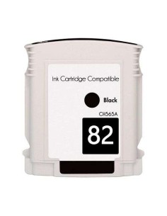 HP 82 Preto Cartucho de Tinta Genérico - Substitui CH565A