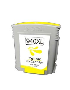 HP 940XL Amarelo Cartucho de Tinta Genérico - Substitui C4909AE