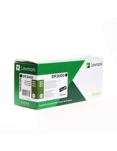 Lexmark MS312/MS415 Preto Cartucho de Toner Original - 51F2H0E/512H (Corporate)