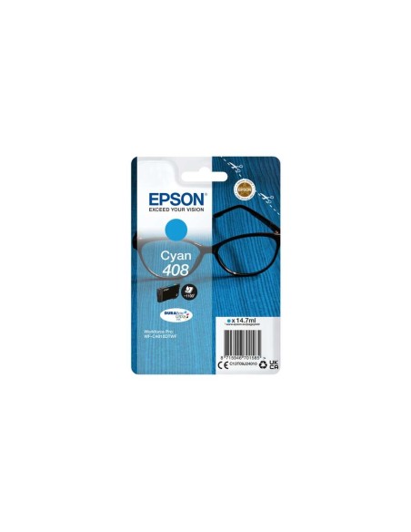 Epson 408 Ciano Cartucho de Tinta Original - C13T09J24010