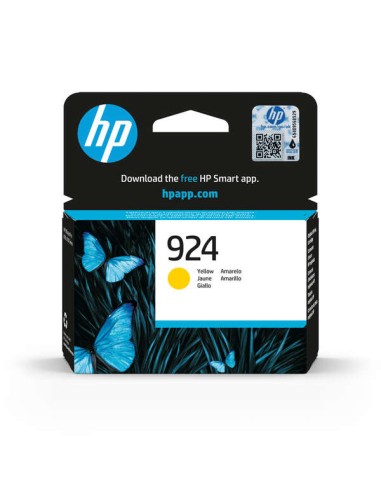HP 924 Amarelo Cartucho de Tinta Original - 4K0U5NE